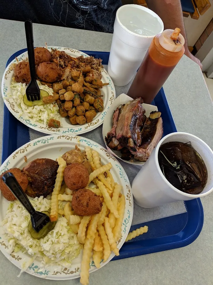 BBQ with Ribs and Chicken